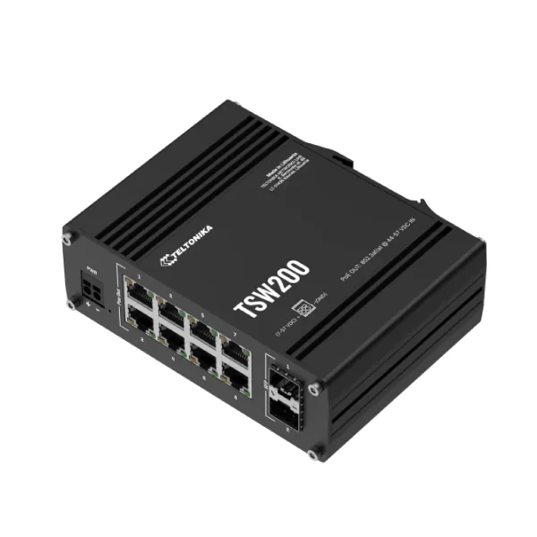 Teltonika Switch Industrial POE+ No Gestionado TSW200 - Imagen 3